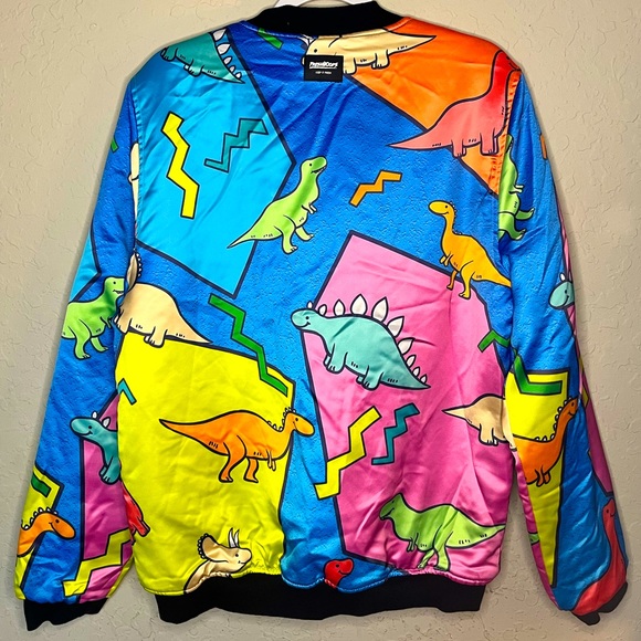 FreshHoods Dino Bomber Jacket - Picture 2 of 3